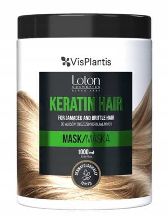 VIS PLANTIS Loton Maska z keratyną 1000ml