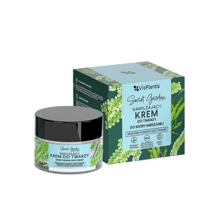 VIS PLANTIS Secret Garden nawilżający krem do twarzy Wegański kawior 50ml