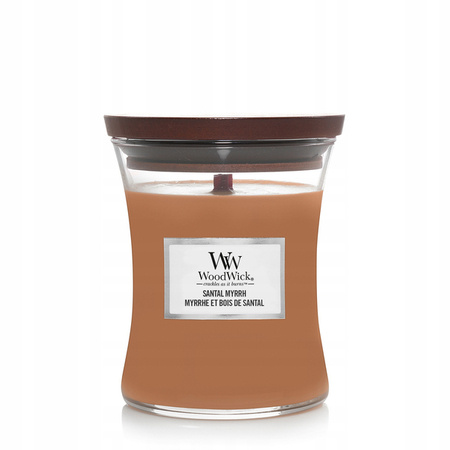 WOODWICK Core świeca w słoiku średnia Santal Myrrh 275g 