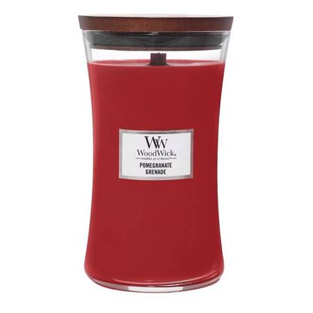 WOODWICK PlusWick duża świeca w słoiku Pomegranate 609,5g