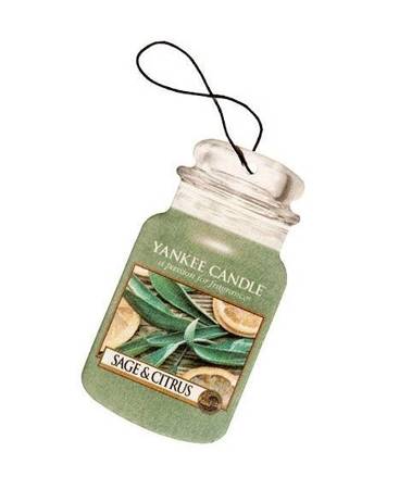 YANKEE CANDLE Car Jar Single Sage&Citrus 1szt 