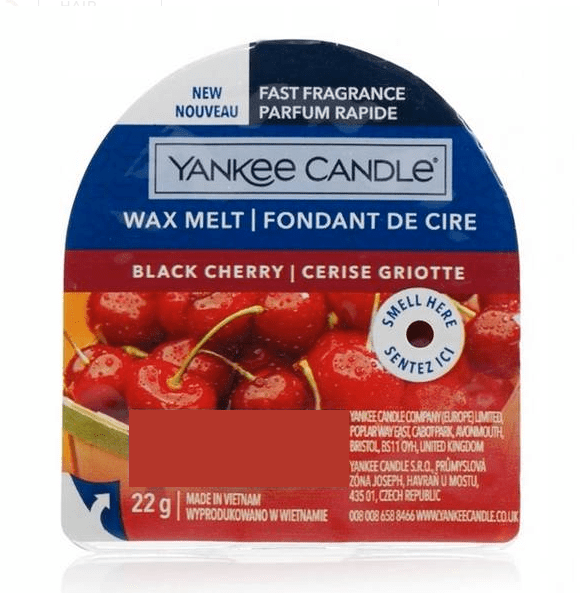 YANKEE CANDLE Classic Wax Black Cherry 22g