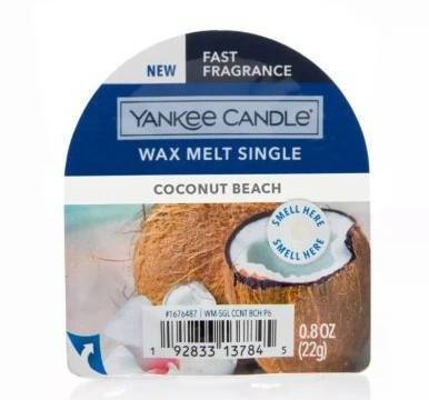 YANKEE CANDLE Classic Wax Coconut Beach 22g