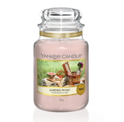 YANKEE CANDLE Large Jar Garden Picnic 623g