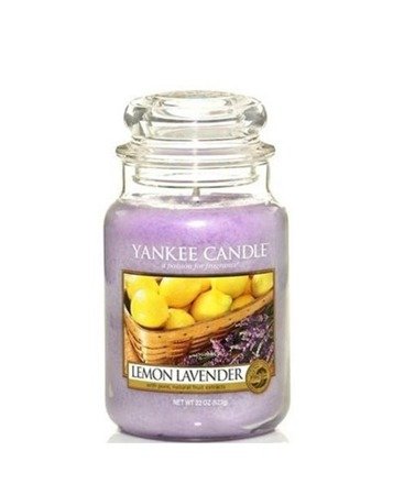 YANKEE CANDLE Large Jar Lemon Lavender  623g