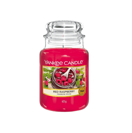 YANKEE CANDLE Large Jar Red Raspberry 623g