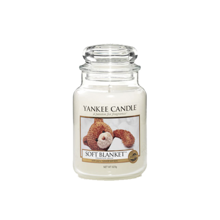 YANKEE CANDLE Large Jar Soft Blanket 623g 