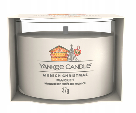 YANKEE CANDLE Mini świeca w słoiku Munich Christmas Market 37g 