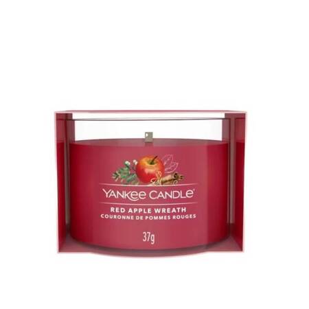 YANKEE CANDLE Mini świeca w słoiku Red Apple Wreath 37g 