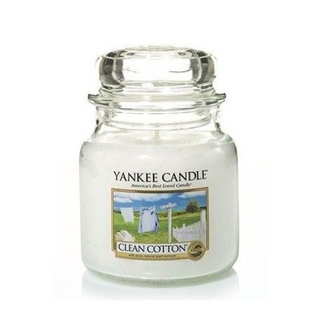 YANKEE CANDLE Small Jar Clean Cotton 104g