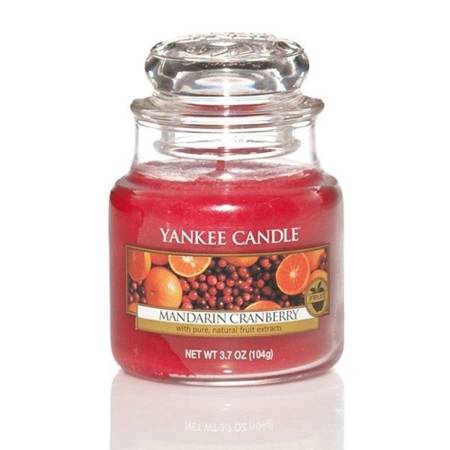 YANKEE CANDLE Small Jar Mandarin Cranberry 104g