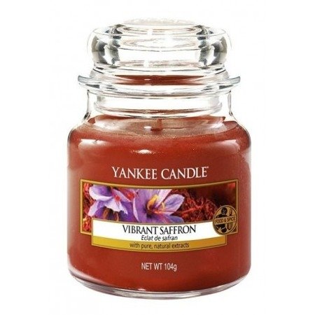 YANKEE CANDLE Small Jar Vibrant Safron 104g