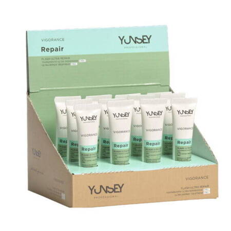 YUNSEI Vigorance Repair zabieg do włosów Ultra Regenerujący w 1 minutę 12x15ml 