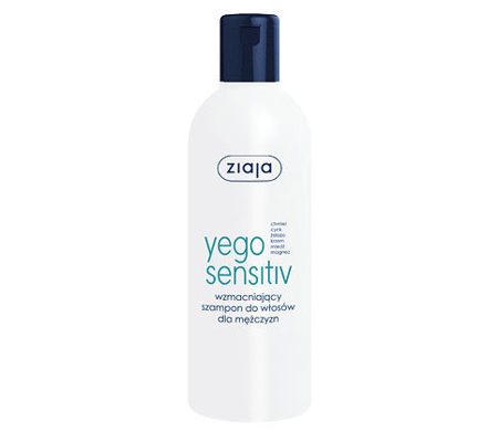 ZIAJA Yego Sensitiv wzmacniający szampon do włosów dla mężczyzn 300ml